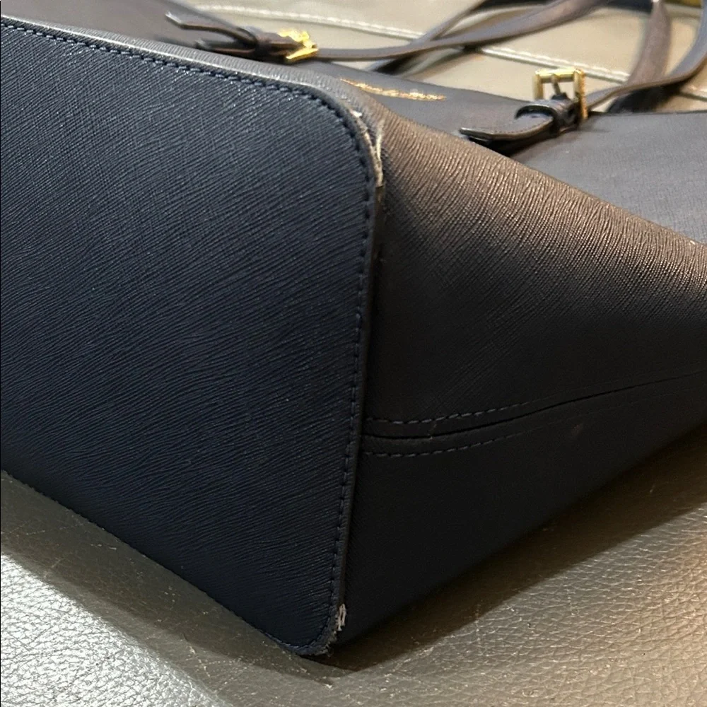 Michael Kors Jet Set Laptop Bag, Navy - Picture 5 of 15